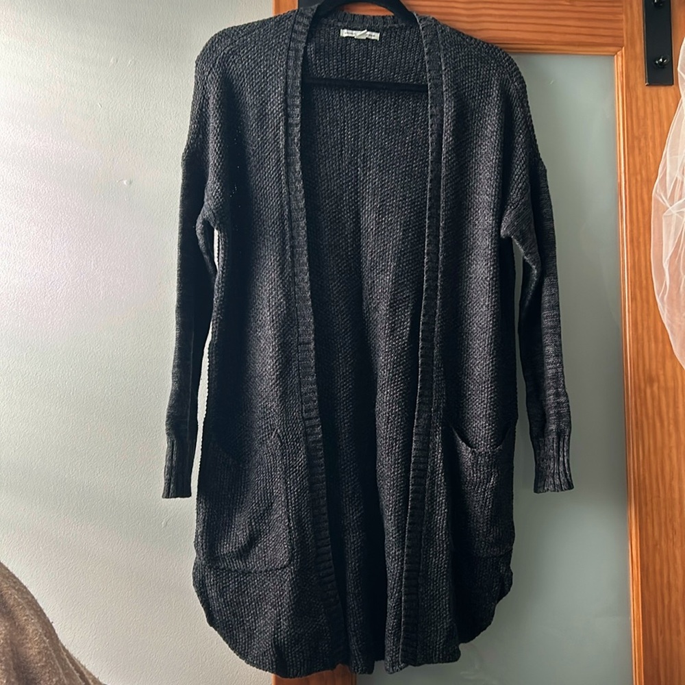 Charcoal Grey Cardigan